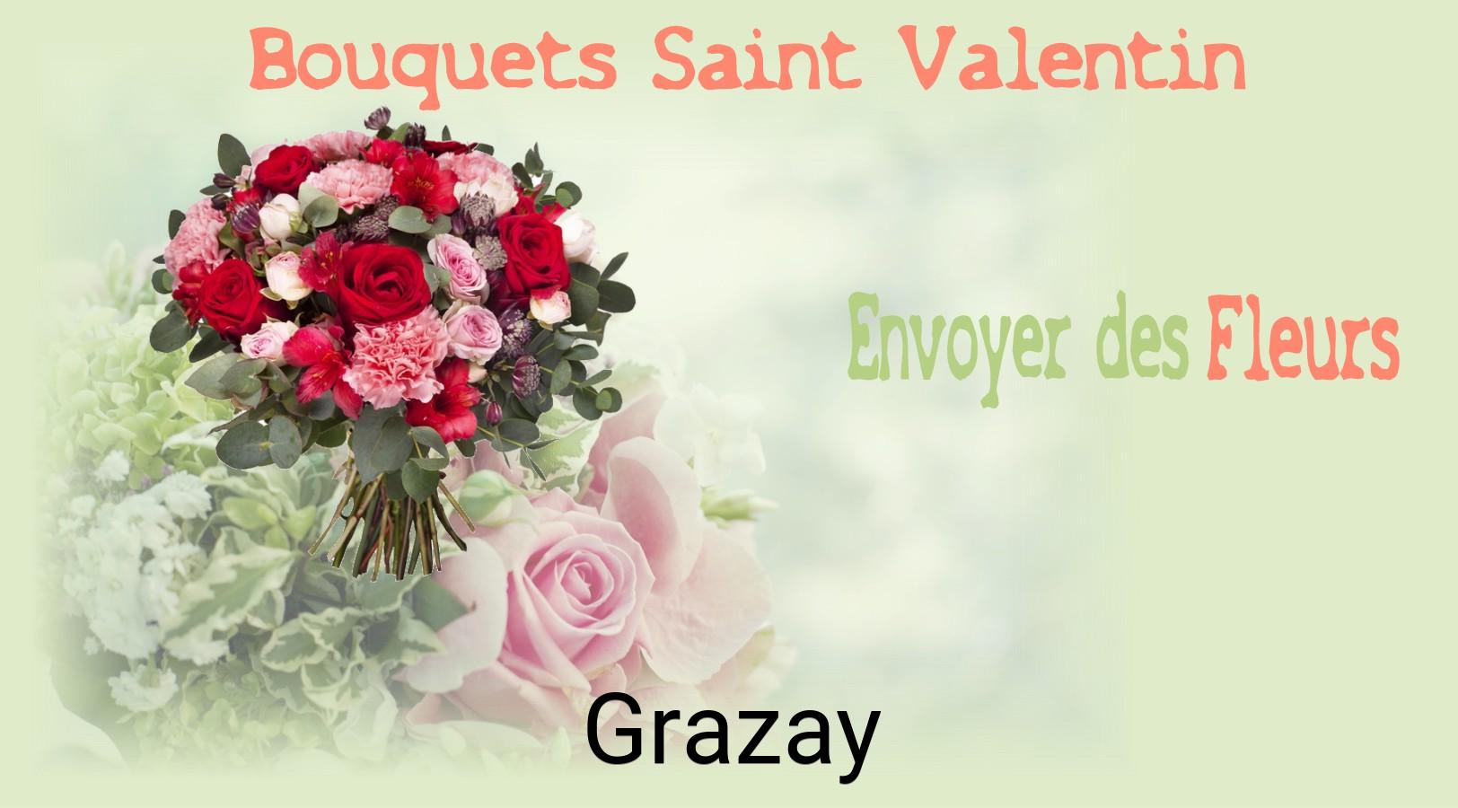 Roses de Saint-Valentin livrées à Grazay